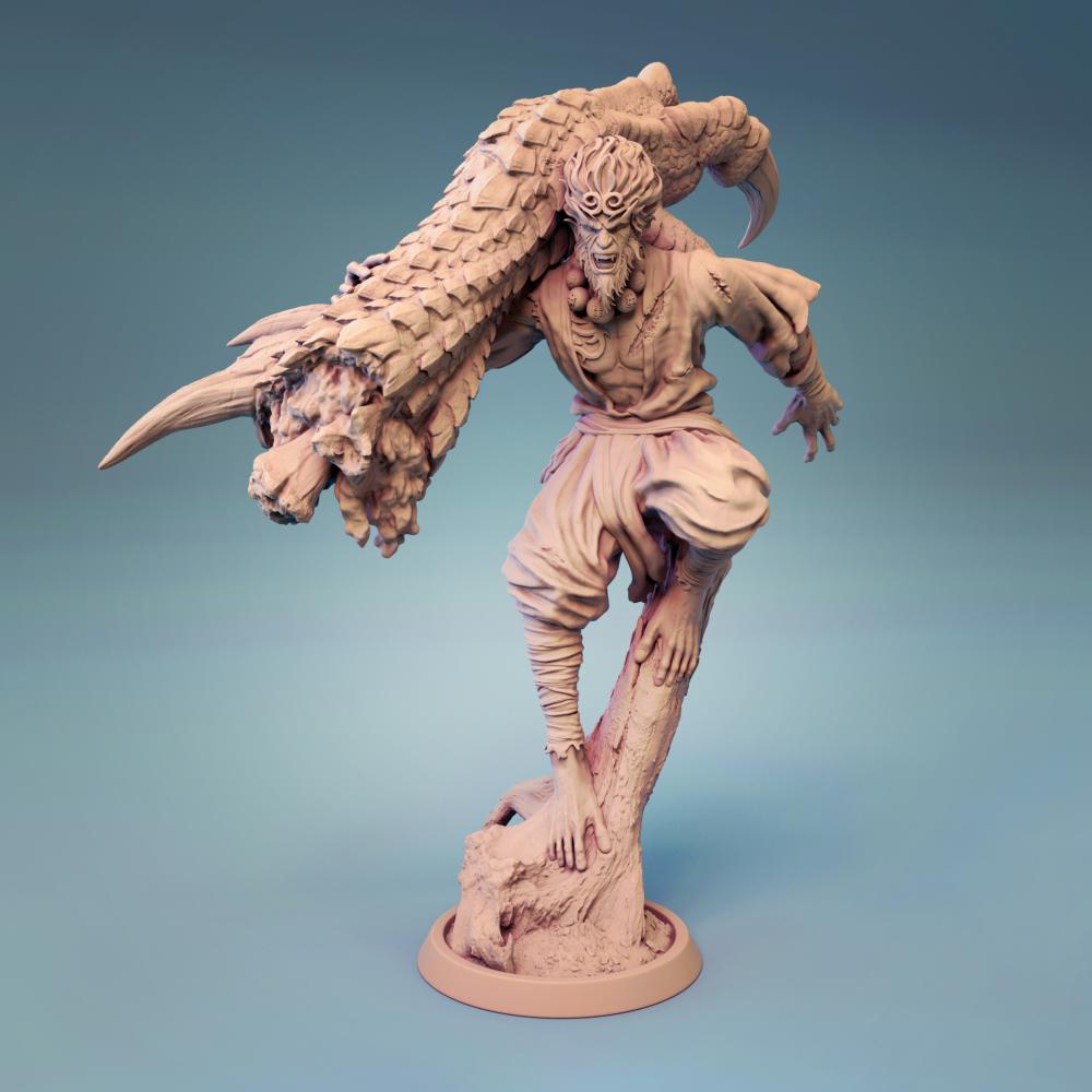 屠龍者孫悟空3D打印模型