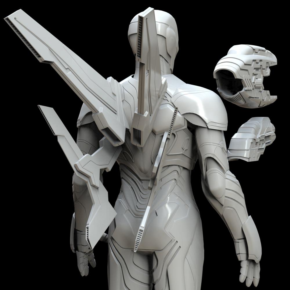 漫威鋼鐵俠3D打印模型