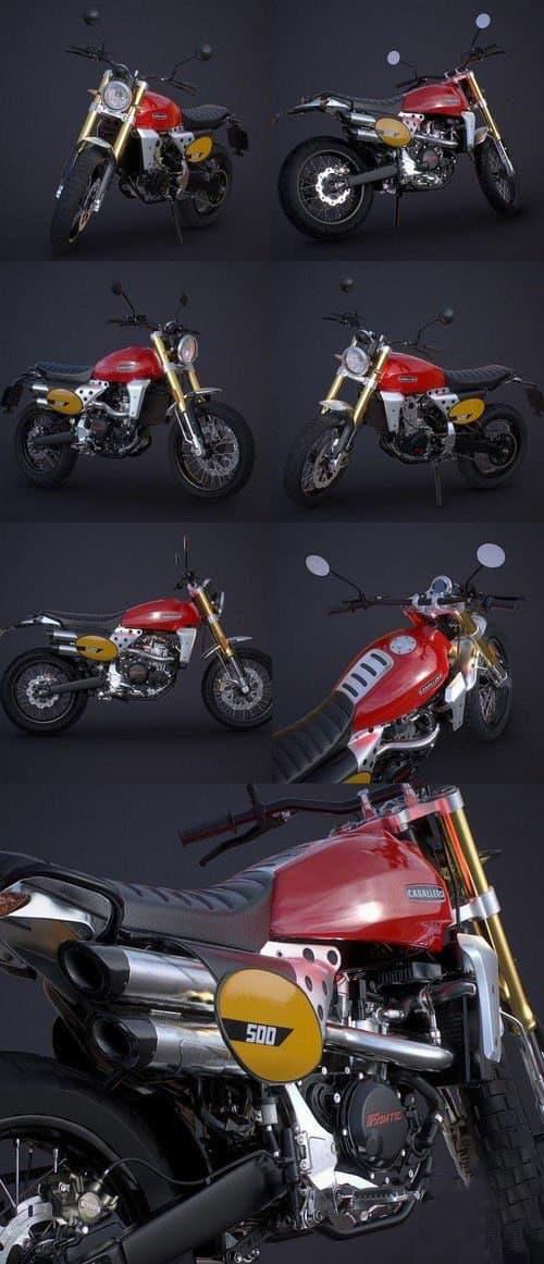 萬(wàn)帝摩特車3D打印模型