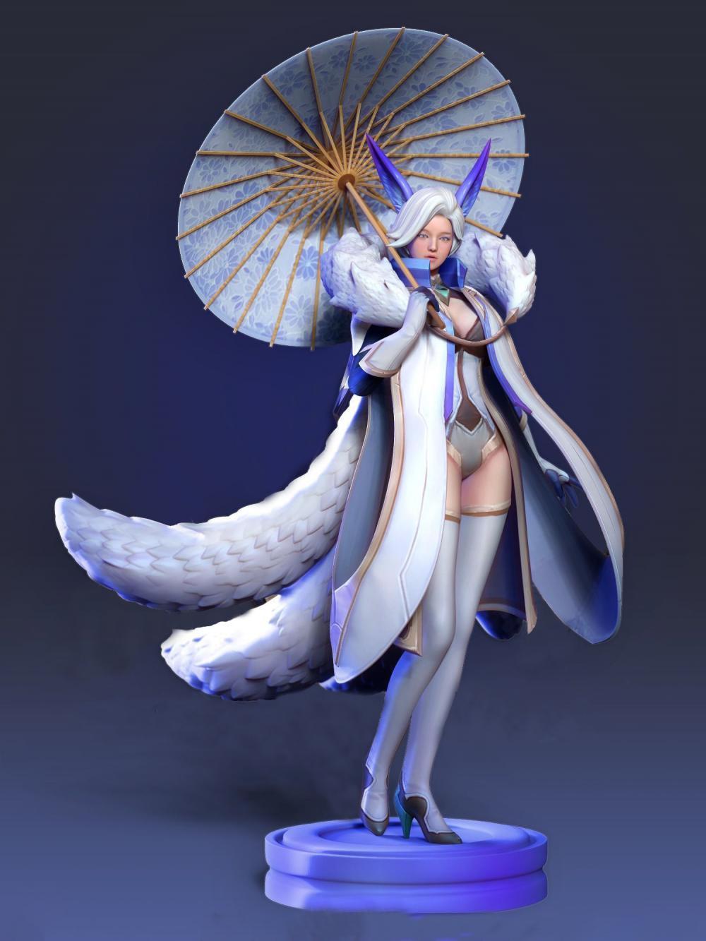 王者榮耀 莉莉安3D打印模型