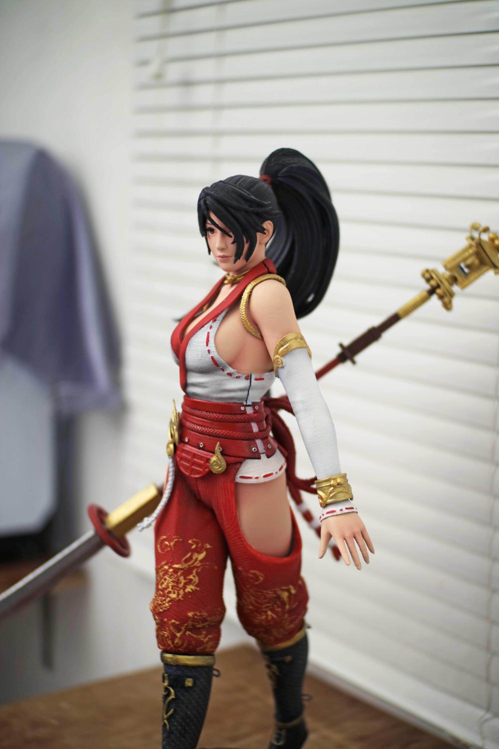 死或生 紅葉3D打印模型