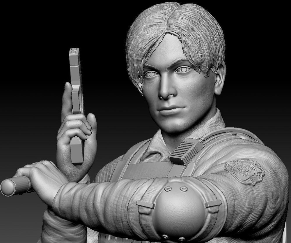 生化危機 里昂3D打印模型