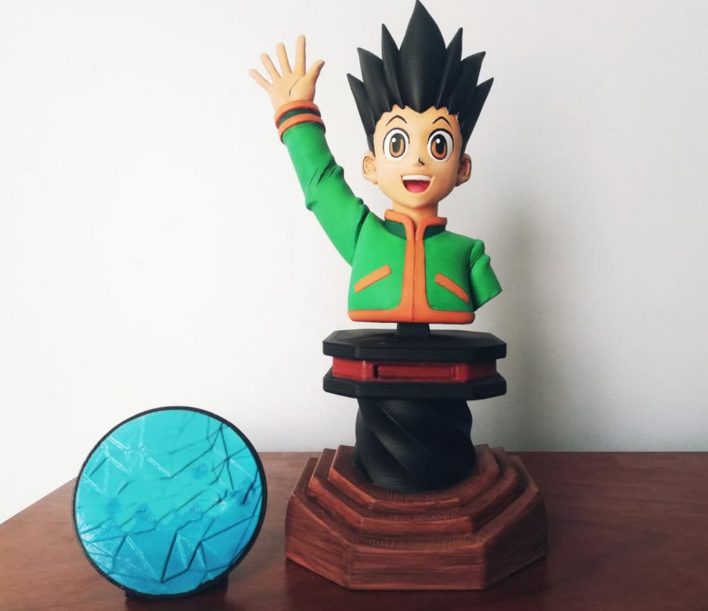 全職獵人 杰·富力士3D打印模型