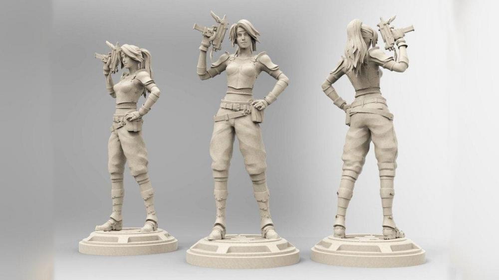 最終幻想 杰西3D打印模型