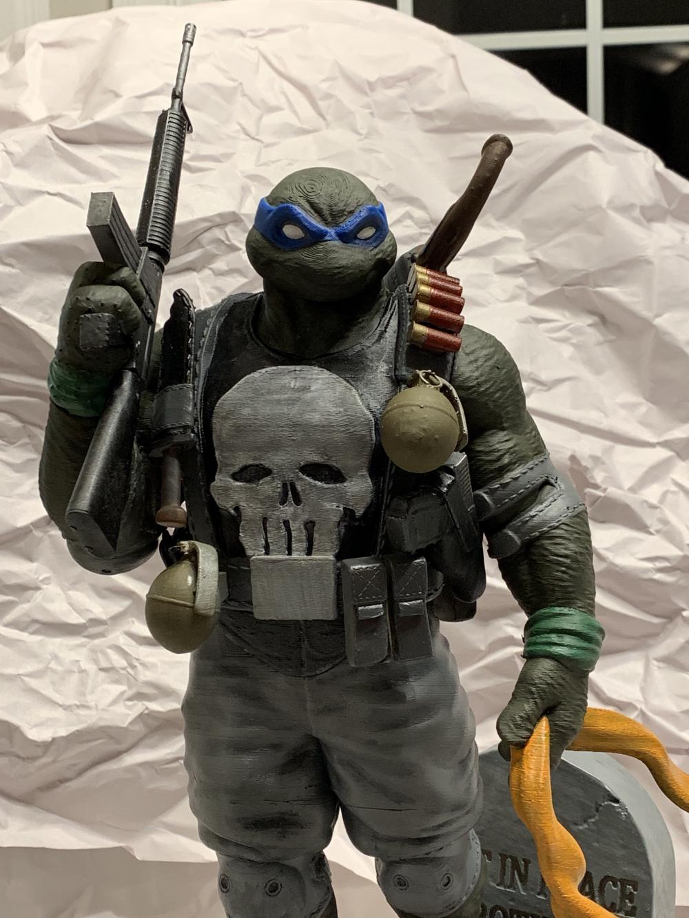 忍者神龜 達(dá)芬奇3D打印模型