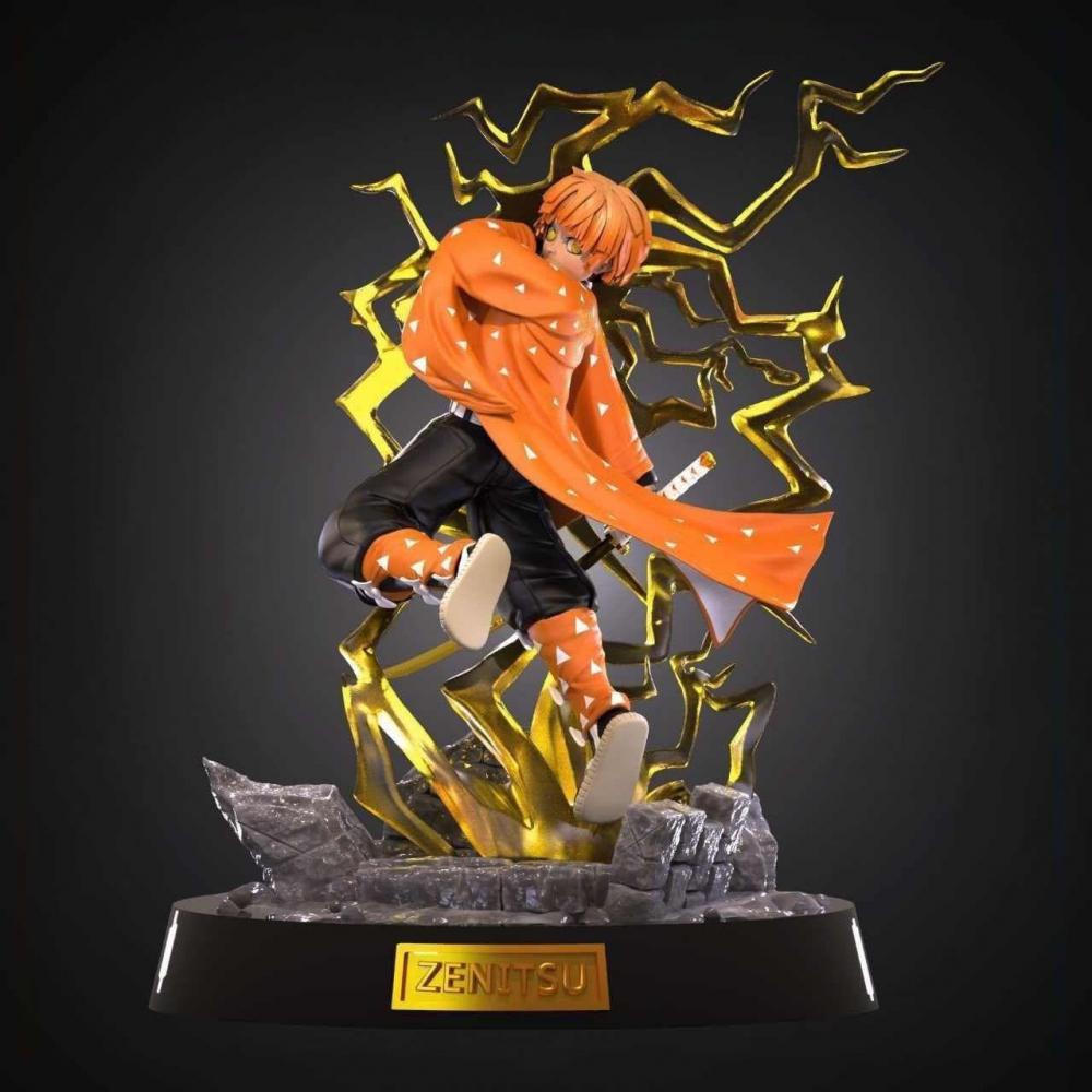 鬼滅之刃 我妻善逸3D打印模型