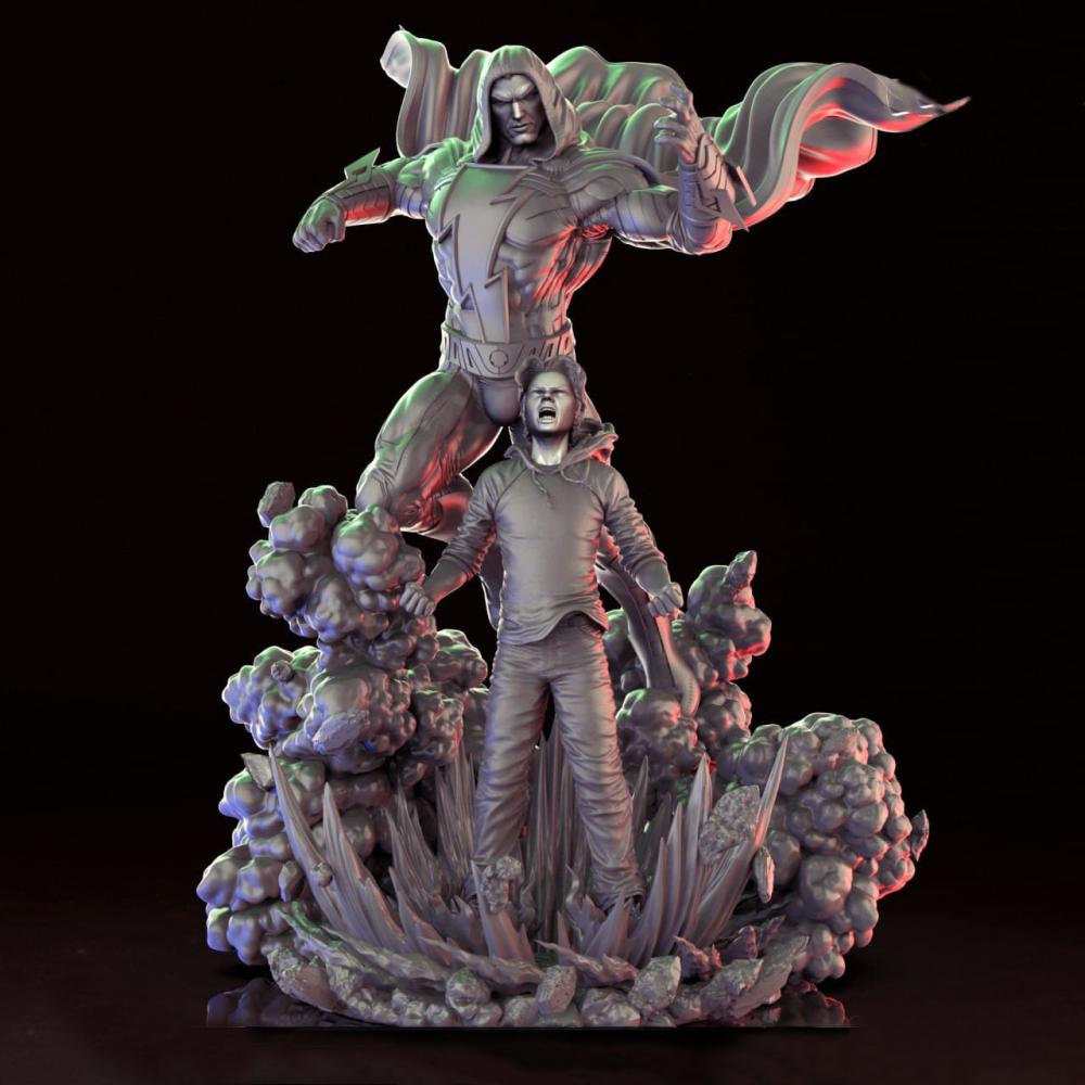 神奇隊(duì)長 沙贊3D打印模型