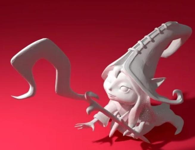 巫師3D打印模型