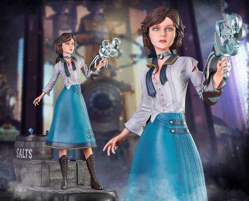 生化奇兵 伊麗莎白3D打印模型