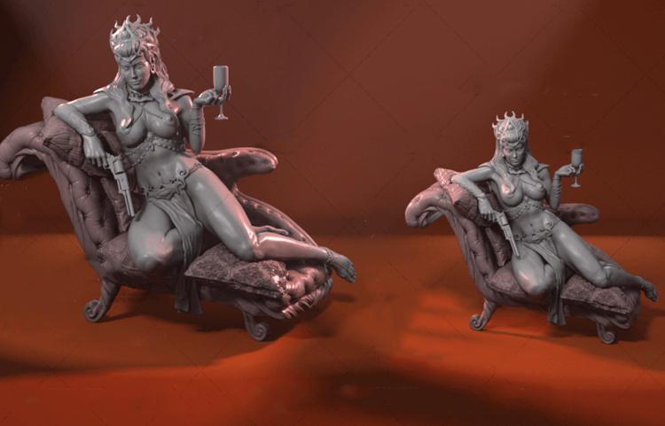 《火星公主》 德賈托里斯3D打印模型