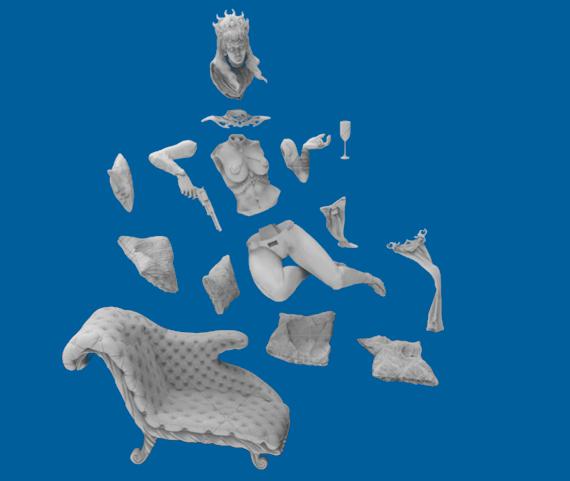 《火星公主》 德賈托里斯3D打印模型