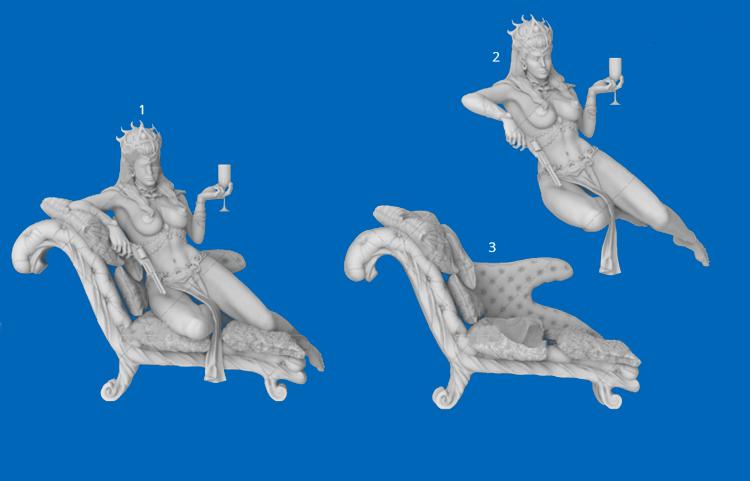 《火星公主》 德賈托里斯3D打印模型