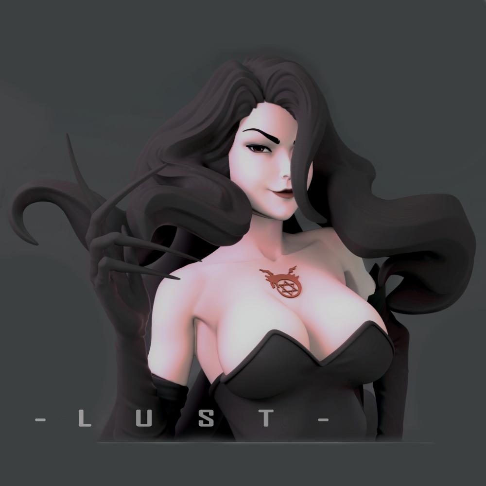 拉絲特lust3D打印模型