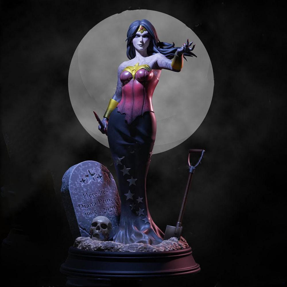 神奇女俠 萬圣節(jié)主題3D打印模型