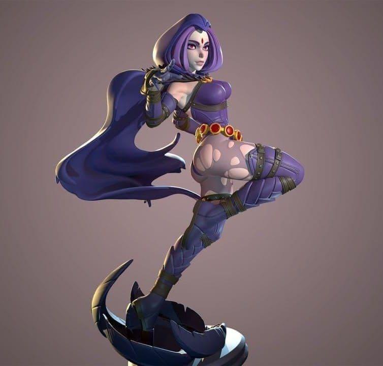 渡鴉 DC3D打印模型