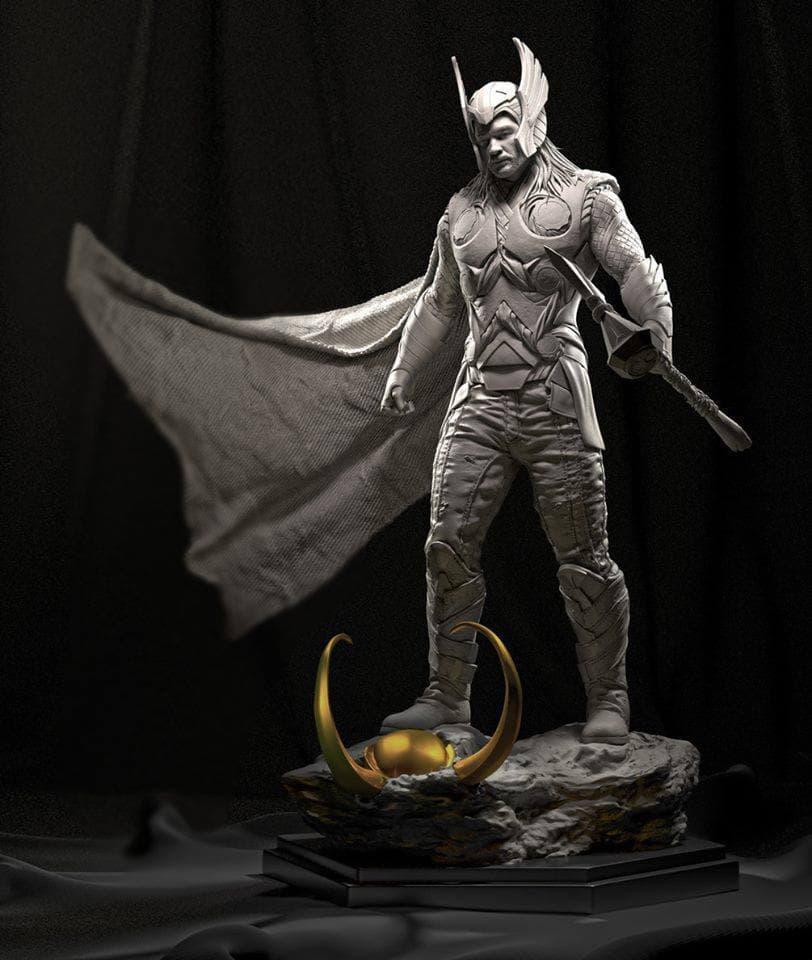 雷神 索爾3D打印模型