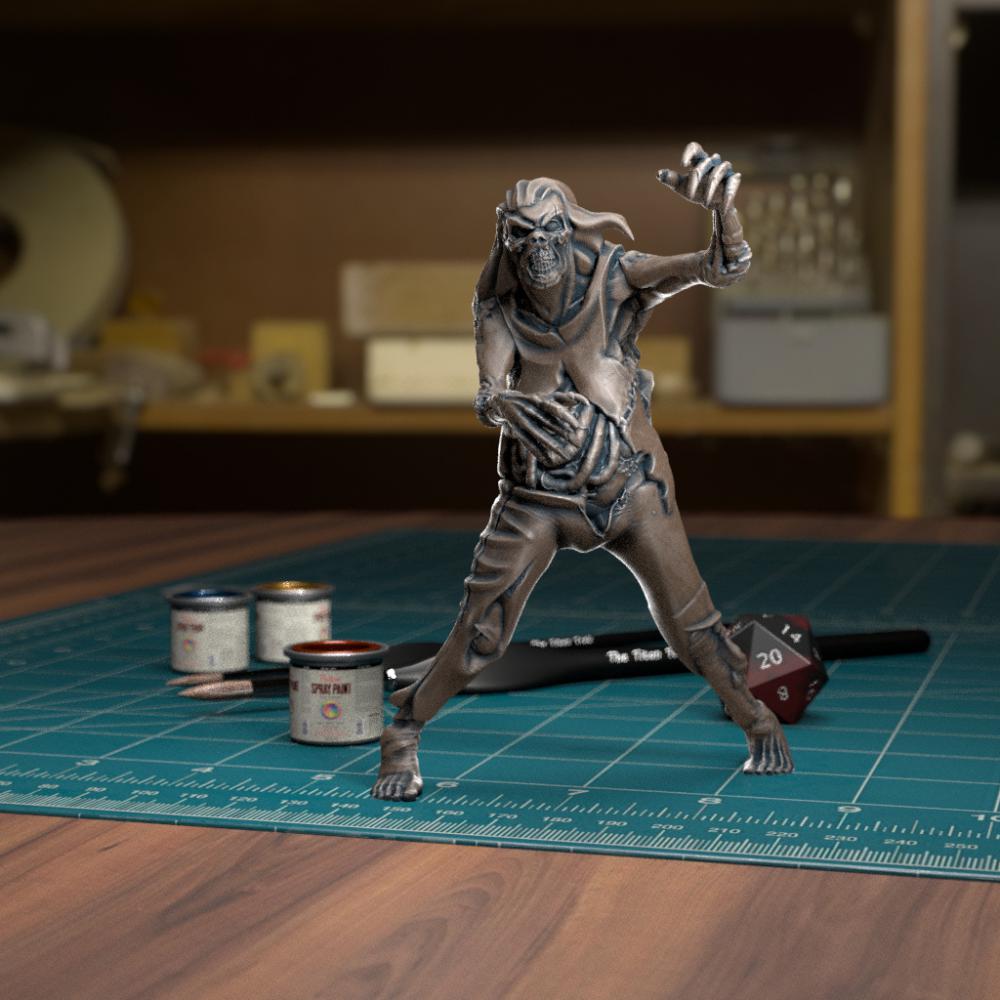 骷髏43D打印模型