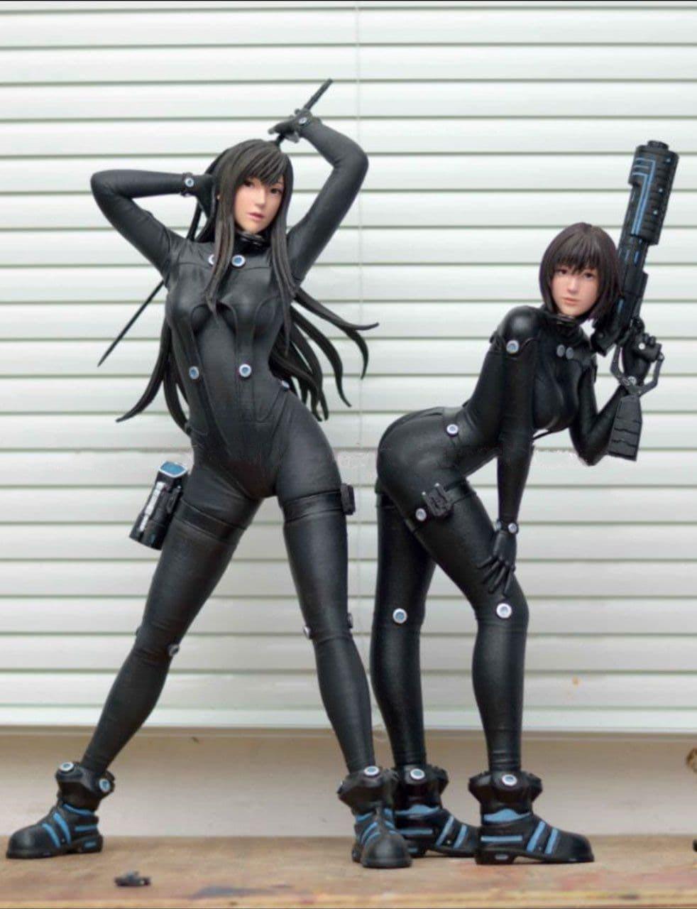 山咲杏 下平玲花 殺戮都市3D打印模型