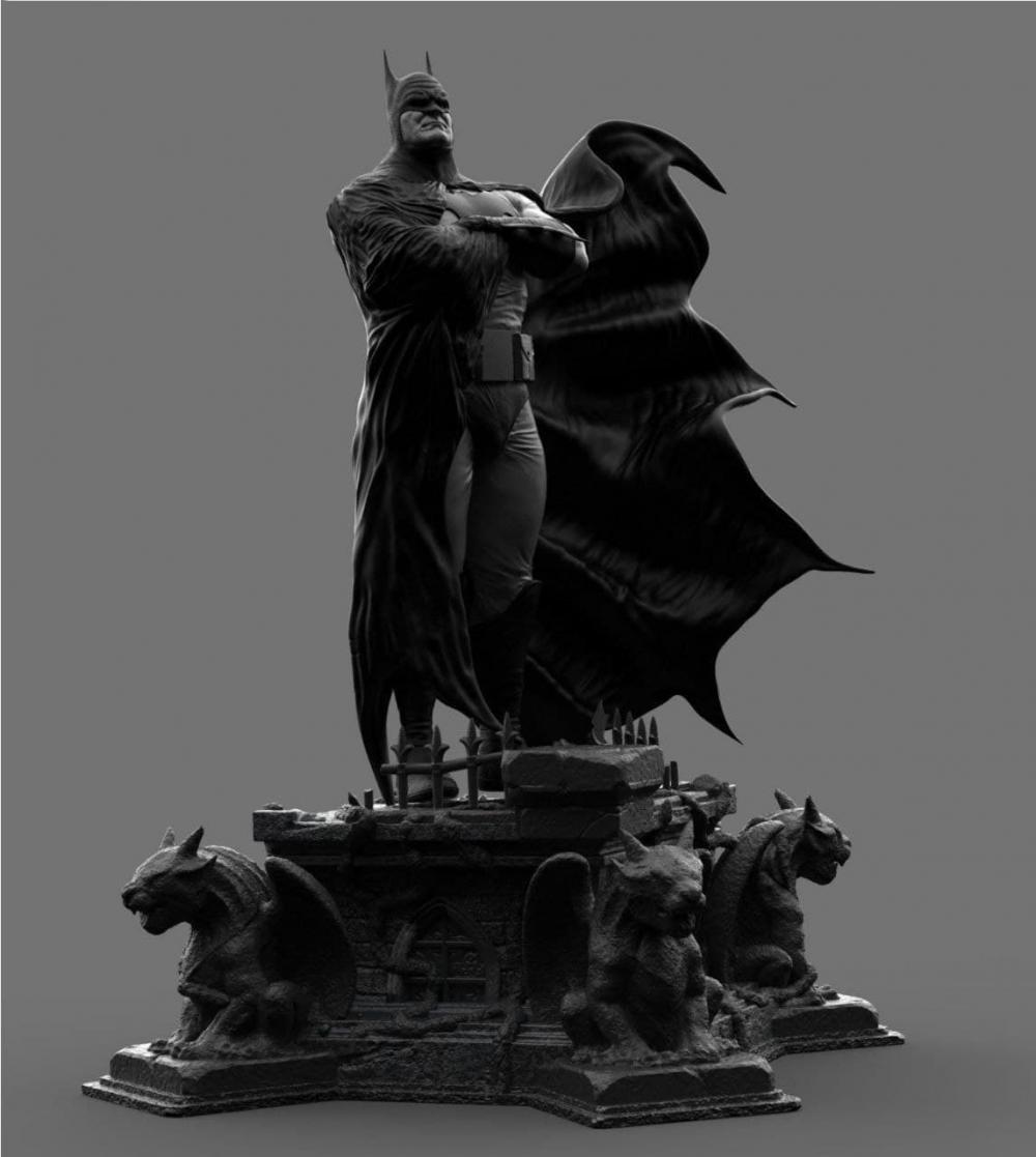 蝙蝠俠3D打印模型