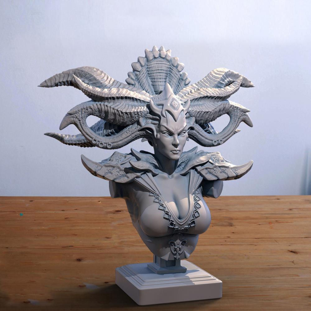 莫爾比 頭雕3D打印模型