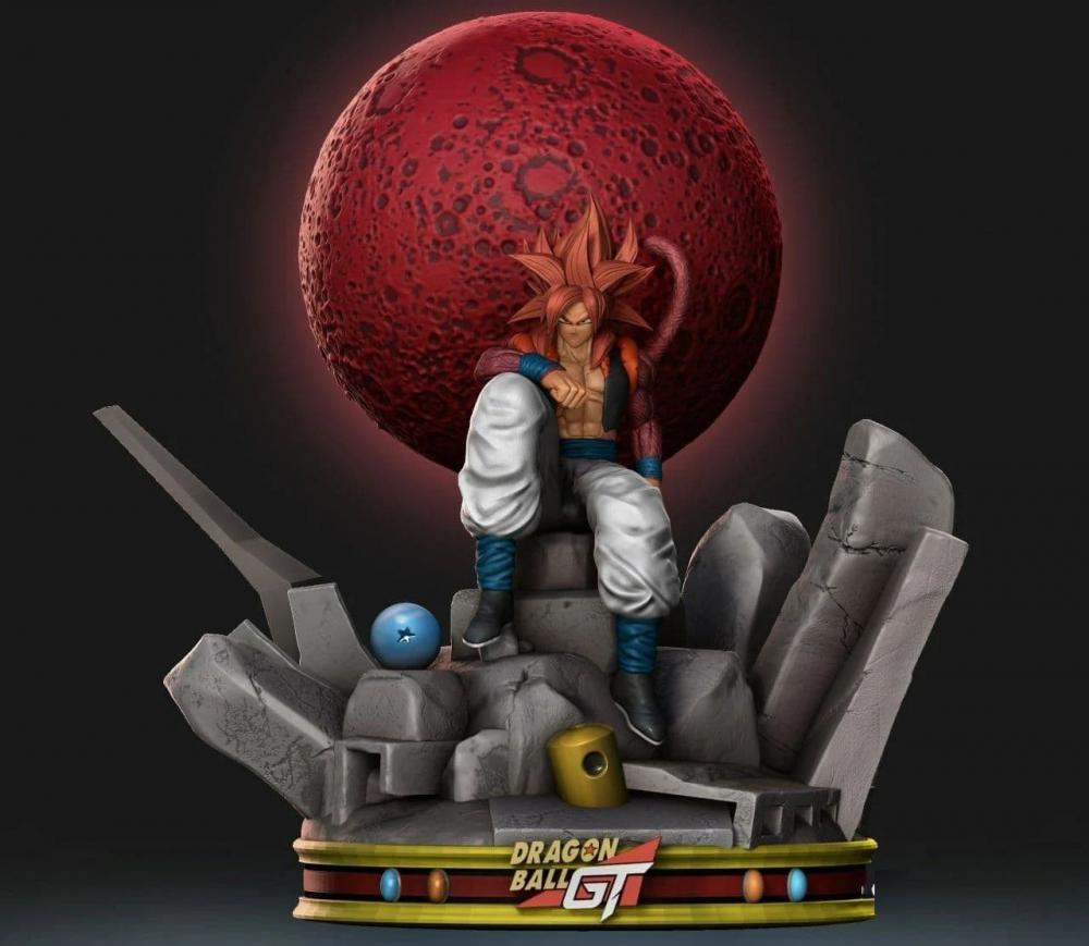 賽亞人 紅月3D打印模型