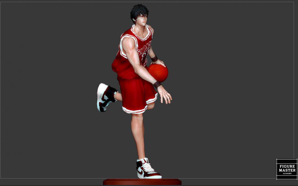 流川楓 灌籃高手3D打印模型