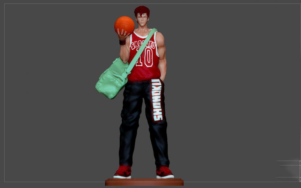 櫻木花道 灌籃高手3D打印模型