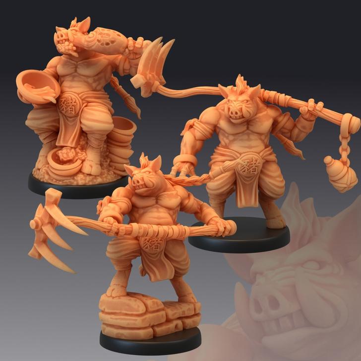 中國(guó)神話西游記-豬八戒3D打印模型