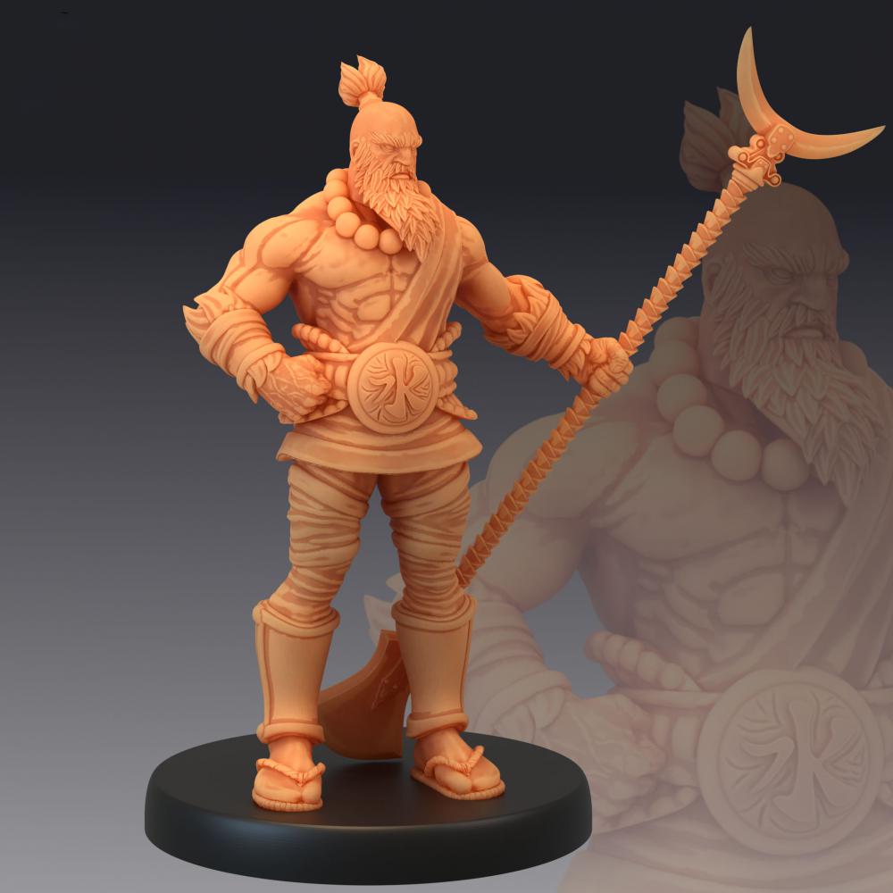 中國(guó)神話西游記-沙和尚3D打印模型