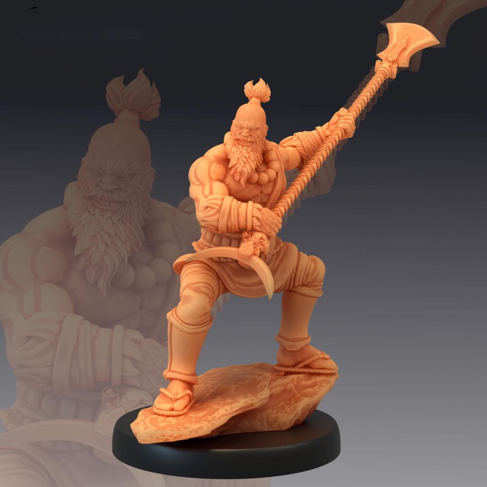 中國(guó)神話西游記-沙和尚3D打印模型