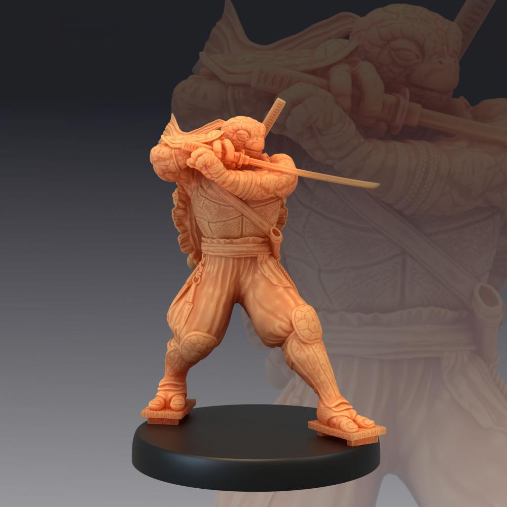 中國神話西游記-龜妖3D打印模型