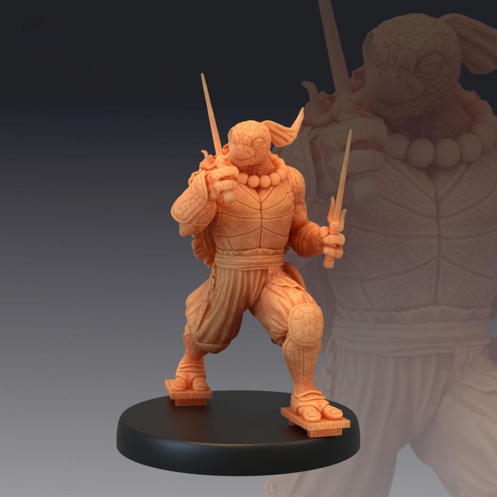 中國神話西游記-龜妖3D打印模型