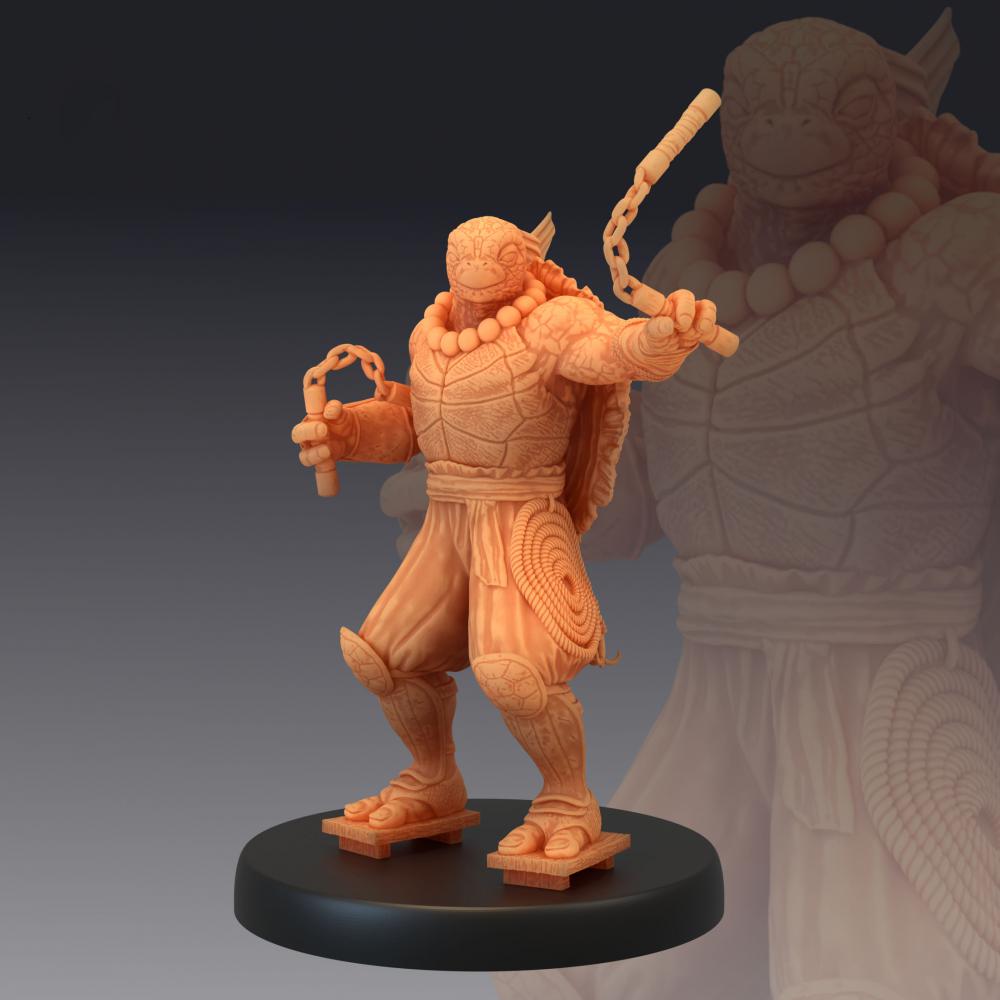 中國神話西游記-龜妖3D打印模型