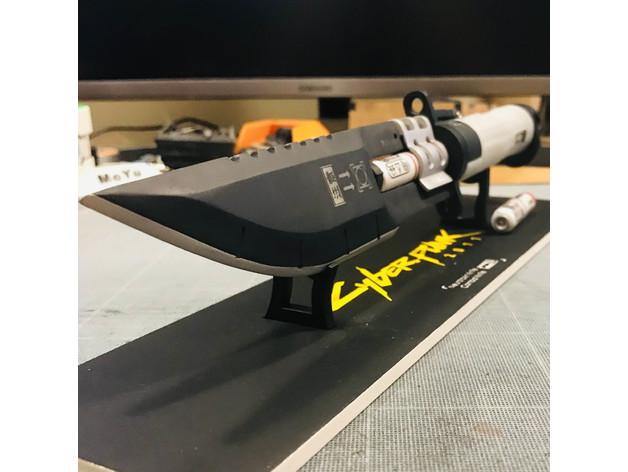 賽博朋克2077匕首3D打印模型