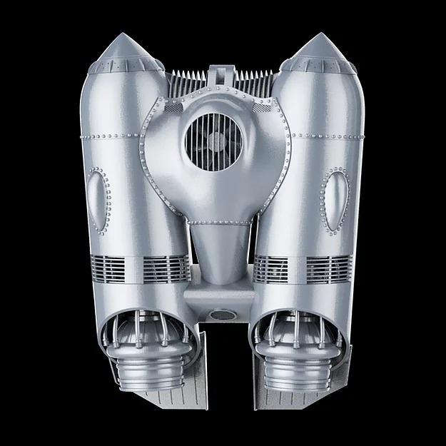 【Cosplay】Cirrus X-3 Jet Pack 噴氣背包3D打印模型