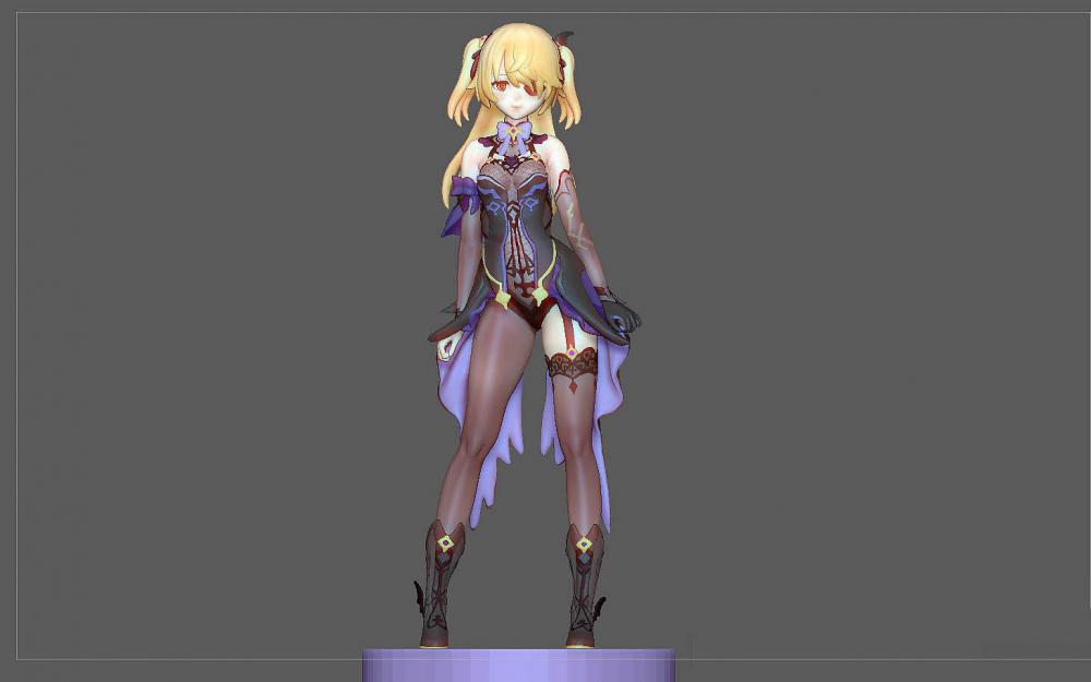 菲謝爾 原神3D打印模型