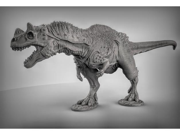 角鼻龍3D打印模型