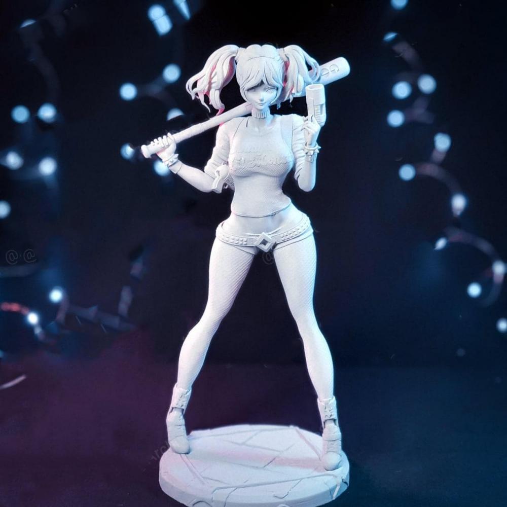 小丑女3D打印模型