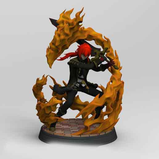 迪盧克 原神3D打印模型