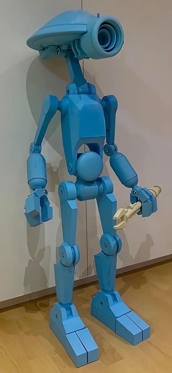 維修機(jī)器人 星球大戰(zhàn)3D打印模型