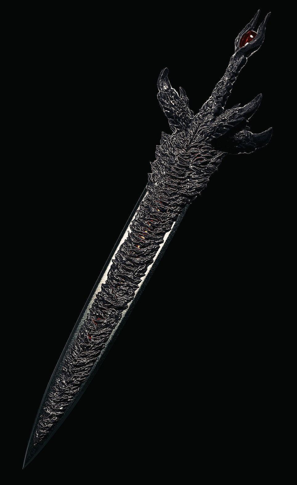 魔劍但丁3D打印模型