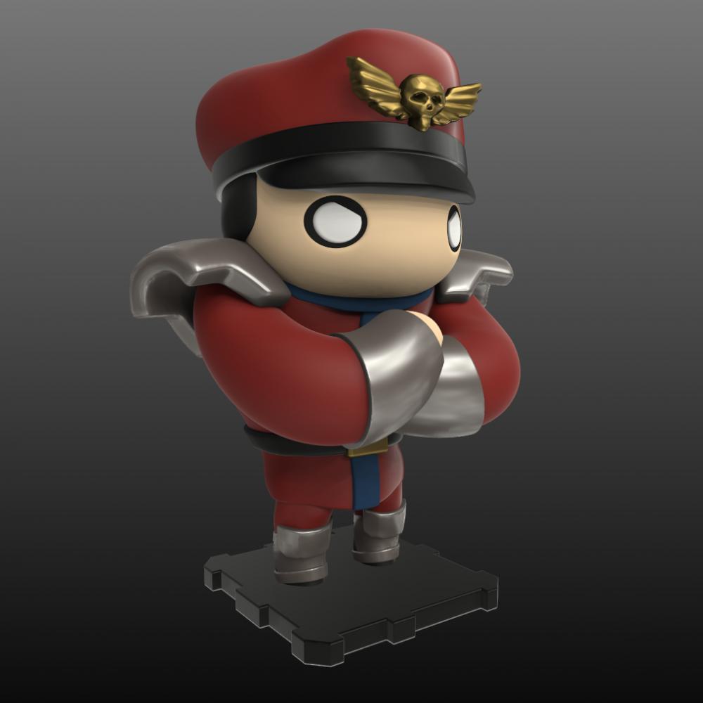 維加 Q版3D打印模型