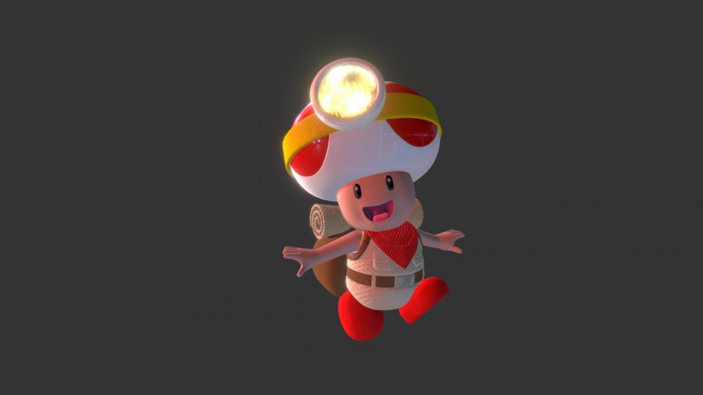 captain-toad 奇諾比奧隊(duì)長(zhǎng) 馬里奧 村民3D打印模型