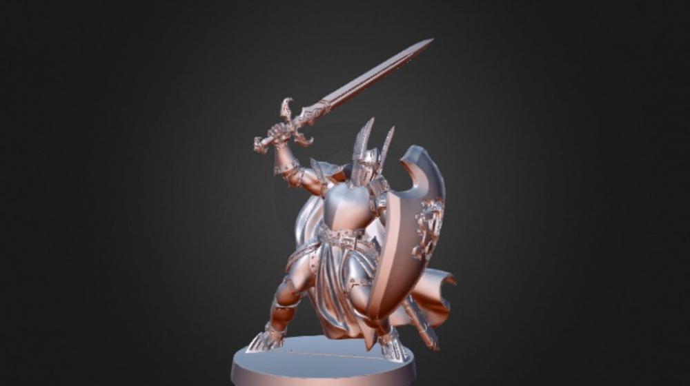 進擊的戰(zhàn)士3D打印模型