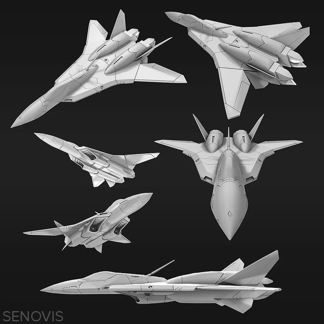 【超時(shí)空要塞】VF-5000 STAR MIRAGE3D打印模型