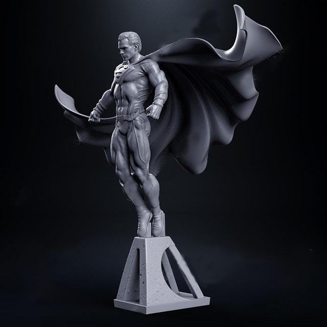 超人 DC漫畫3D打印模型