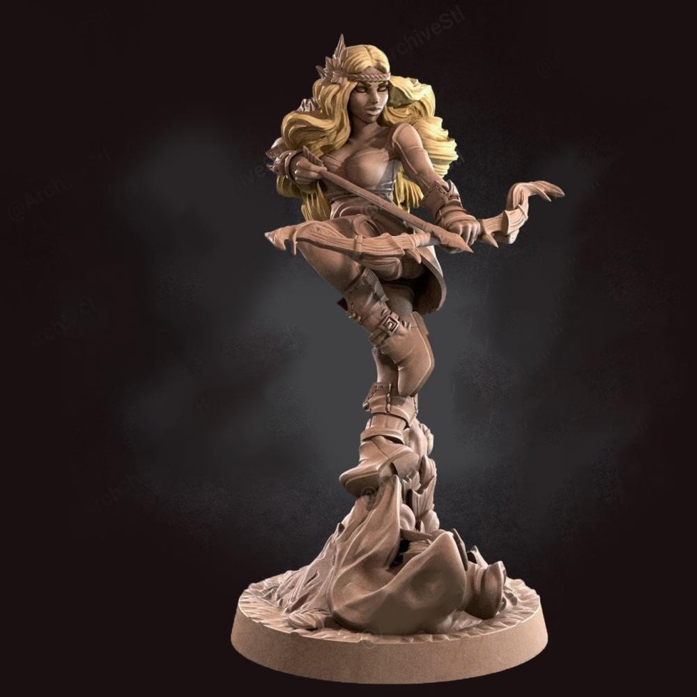 精靈弓箭手 萊諾3D打印模型