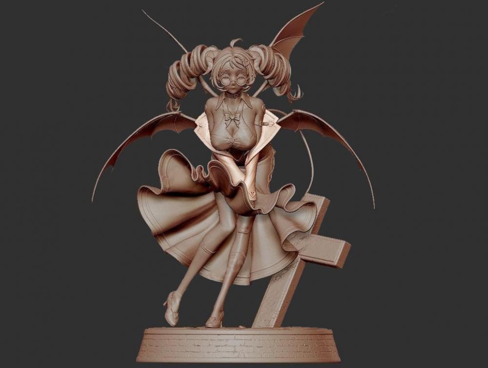 女妖 莉莉絲3D打印模型