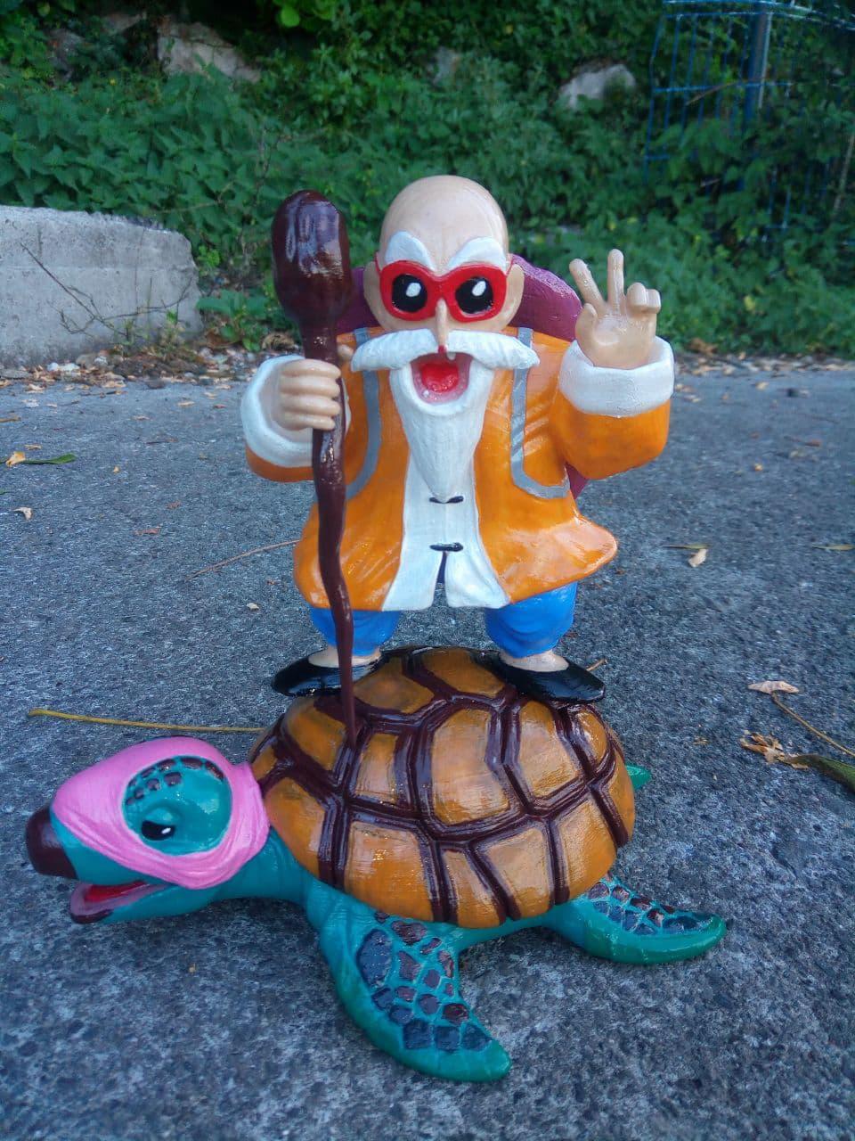 龜仙人 龍珠3D打印模型