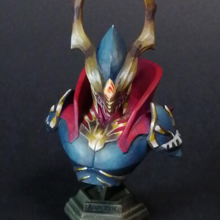 啟示錄----阿巴登半身像3D打印模型